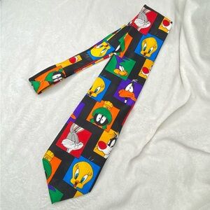 Looney Tunes Mania Vintage Looney Tunes Characters Neck Tie